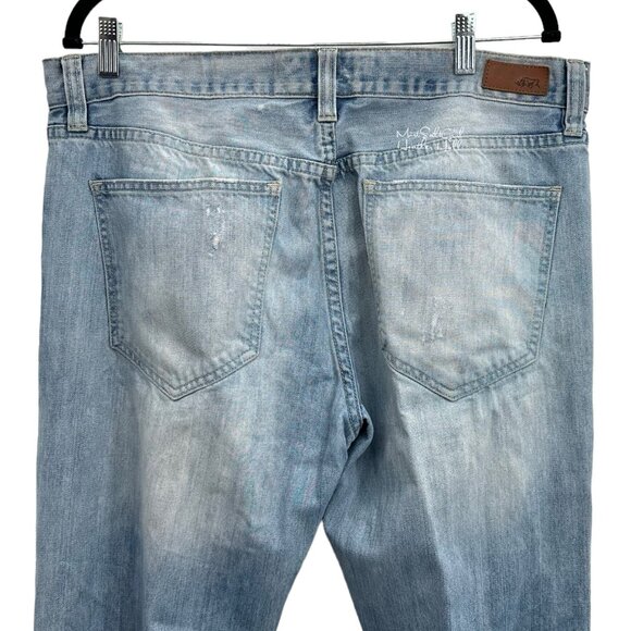 Ecko Unltd. 714 Straight Fit Ripped Distressed Jeans Size 36/32 - Picture 3 of 7